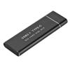 Aluminum Alloy NGFF to USB3.1 Type-C M.2 SSD Hard Disk Case Adapter External Enclosure Box Transfer Rate 6Gb/S Accessory Part view 4