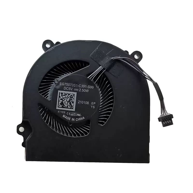 Laptop CPU Cooling Fan for Schenker XMG Core 15 M19 DC5V 2.50W New