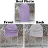 KONPON Purple Ripples Arched Frame Fabric Cover for Birthday Partied Double-Sided Stretchy Chiara Backdrops Arched Wall Stands Covers Arch Backdrop Cover 3x6ft view 3