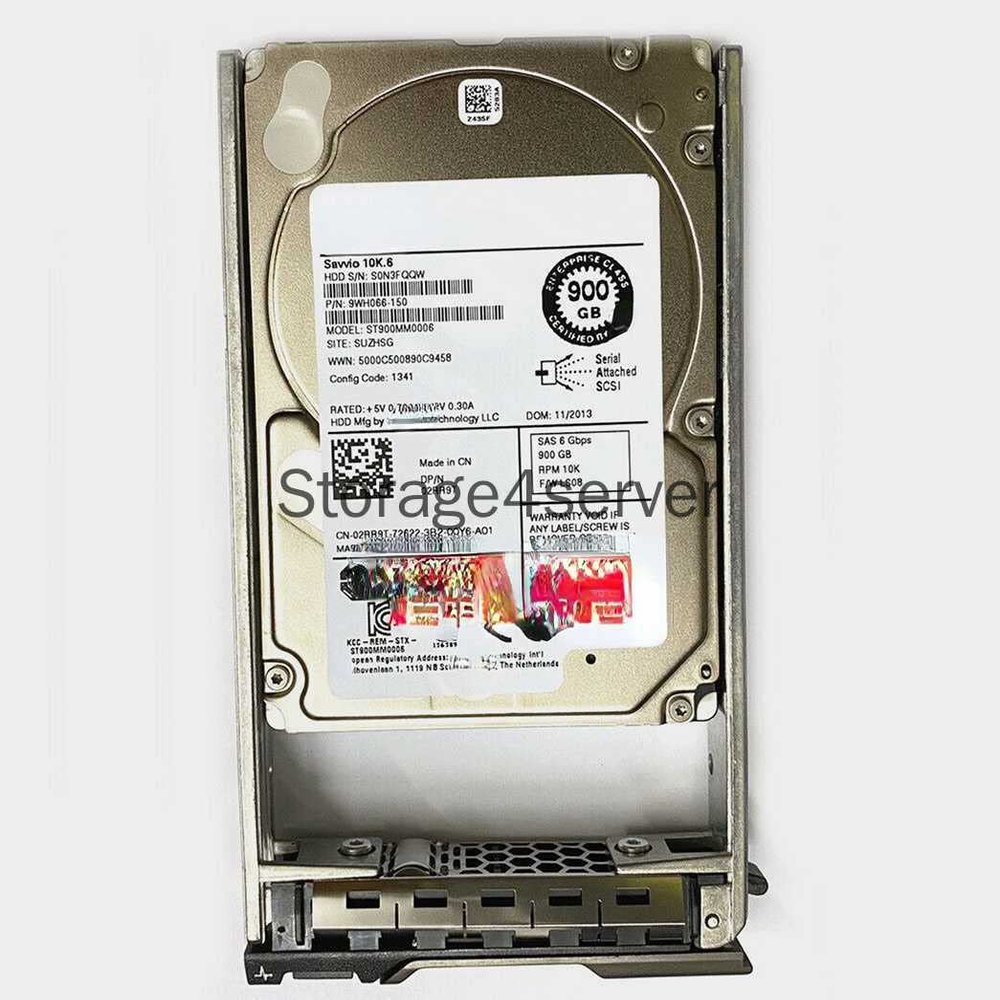 For DELL MD3220I MD3260 MD3260I MD3400 Storage HDD 900G 10K 2.5 SAS