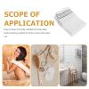 Cabilock 20pcs Disposable Exfoliating Shower Gloves Double-sided Bathing Mitts for Body Scrub Easy to Use Bath Gloves for Home Salon Travel and Spa view 4