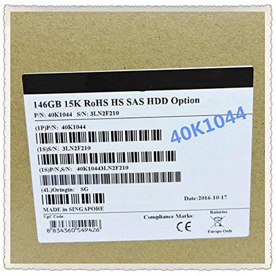 40K1044 26K5842 39R7350 146G 15K SAS 3.5 X3650 Ensure in box. Promised to send in 24 hours