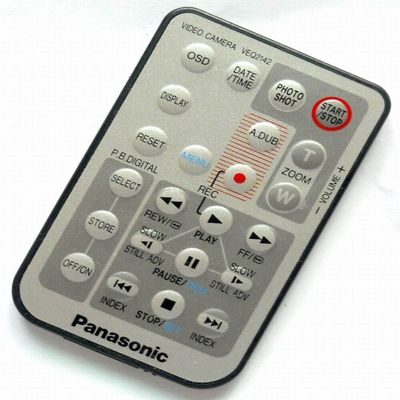 VEQ2142 For Panasonic Digital Video Camera Wireless Remote Control 95