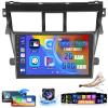 Roinvou [2G+64G] Car Radio for Toyota Yaris Vios 2007-2012 with Wireless Carplay/Android Auto, 9 Inch Android 13 IPS Touch Screen Car Stereo, Bluetooth, GPS Navi, WiFi, SWC, 28UI, DSP + Backup Camera view 1