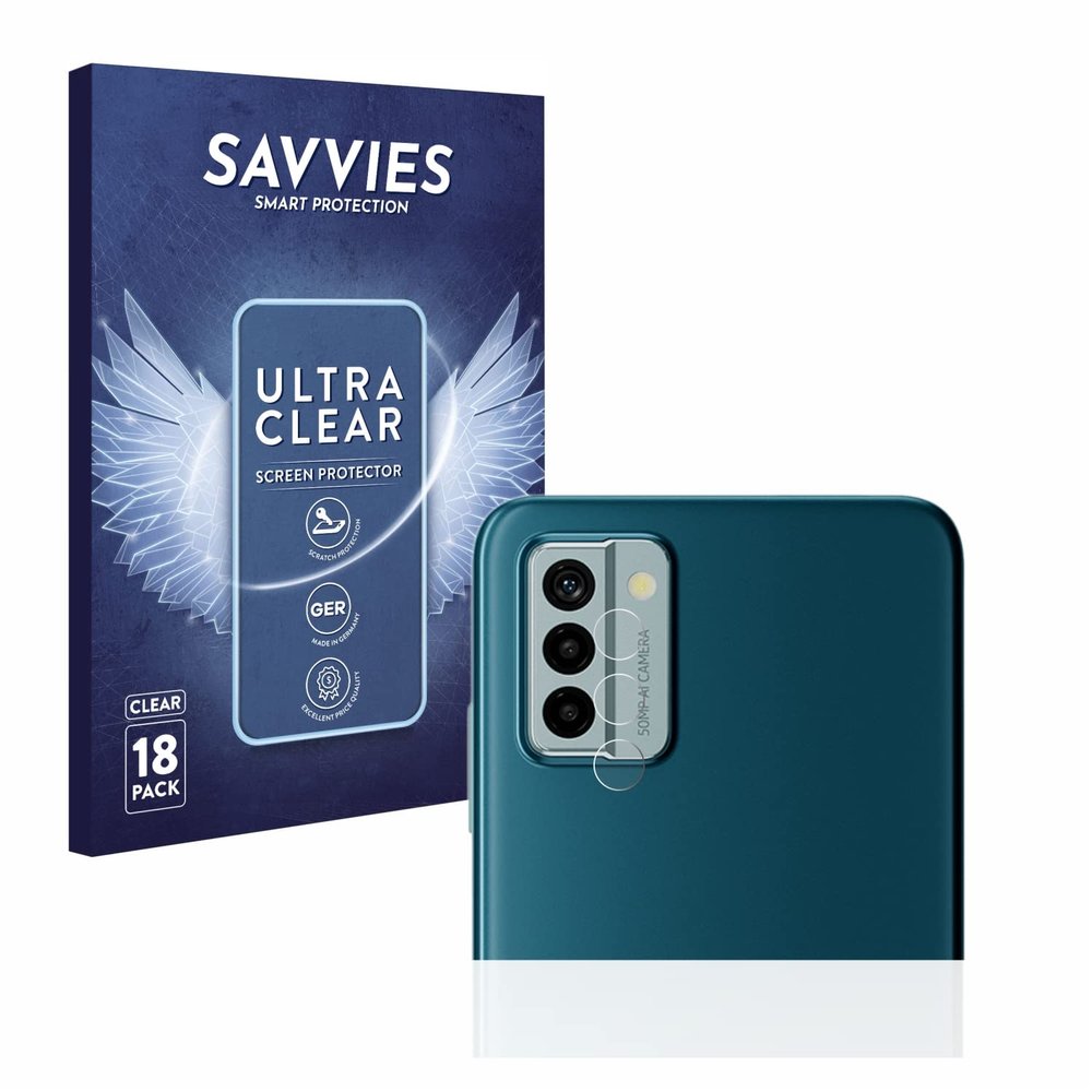 savvies Screen Protector Compatible with Nokia G22 (ONLY Camera) Protection Film Clear 18-Pack