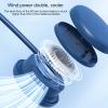 USB Wearable Fan, 4 5W 2000 mAh Hanging Neck Fan, 360 f Ree Rotation self Fan, Portable Mini USB Fan with Battery, Foldd and Curled Bladeless Fan for Classroom Home Travel Outdoor view 4