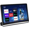 12.4 inch 4K Android Portable Car TV Headrest Monitor Tablet for Back seat, Support Phone Wireless Mirror Link Touch Screen,with WiFi/Bluetooth/HDMI/USB/FM/Airplay Video Player 2G ram+16G ROM(1*pcs) view 1