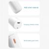 Pilipane Mini Handheld Fan, 4 5 x 2 4 x 1 2 in Hand Held Fan, Portable USB Fan with USB Cable and Hanging Rope, USB Rechargeable Fan view 2
