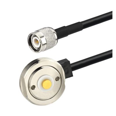 Artemisia Compatible with Vehicle Antenna NMO Mount 3/4 Inch Hole with 50cm RG58 Cable TNC Connector