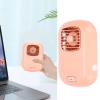Pilipane USB Charging Fan, DC5V 2000mAh Handheld Fan, Moisturizing Spray self Fan, 3 Gears Adjustment Hand Held Fan, Portable Small Desktop Fan view 4