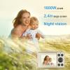 Mini Outdoor 16MP 720P 30FPS 4X Zoom HD Digital Video Camera Camcorder (Gold) view 2