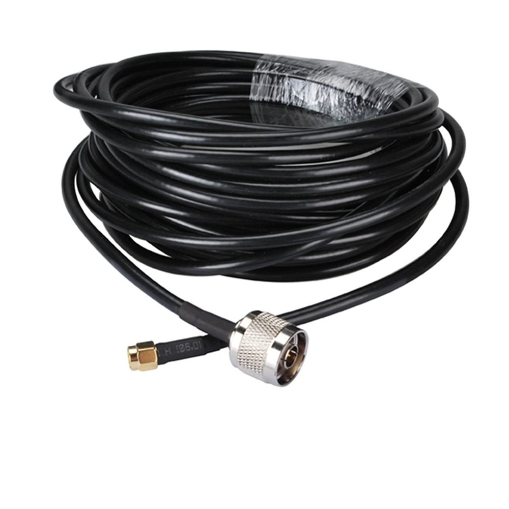 Artemisia N Type Straight RP-SMA Straight KSR195 Cable 300 cm Suitable Compatible with GSM 3G 4G GPS WiFi WLAN Router Antenna