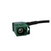 Artemisia Compatible with TV Female Straight to Fakra Jack E Right Angle Pigtail Cable RG174 15cm RF Coaxial Cable view 3