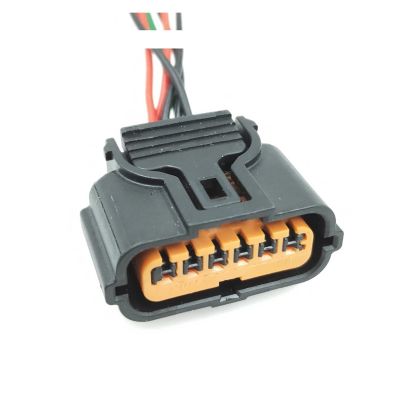 BUIEX 6Pin HP286-06021 Car Reversing Radar Plug Bus Harness Plug Suitable Compatible with Hyundai Mingtu Yuedong Langdong/Kia Sorento HP296-06100