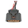 BUIEX 6Pin HP286-06021 Car Reversing Radar Plug Bus Harness Plug Suitable Compatible with Hyundai Mingtu Yuedong Langdong/Kia Sorento HP296-06100 view 2
