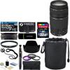 Canon EF 75-300mm f/4-5.6 III Zoom Lens + 32 GB Card + Pouch + Hood + Filters + Accessories Bundle for EOS 5D 6D 7D 90D 80D 70D 60D, Rebel T8I T7i 77D T6s T6i T5i T4i T3i SL1 SL2 T6 Cameras (Renewed) view 1