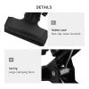 Tripod Camera Clip Holder Mount with 360 Degree Rotate Ball Head 1/4in Screw for Laptop Tripod Camera Mount Clip for DSLR Video Photofor Shoot Studio view 2