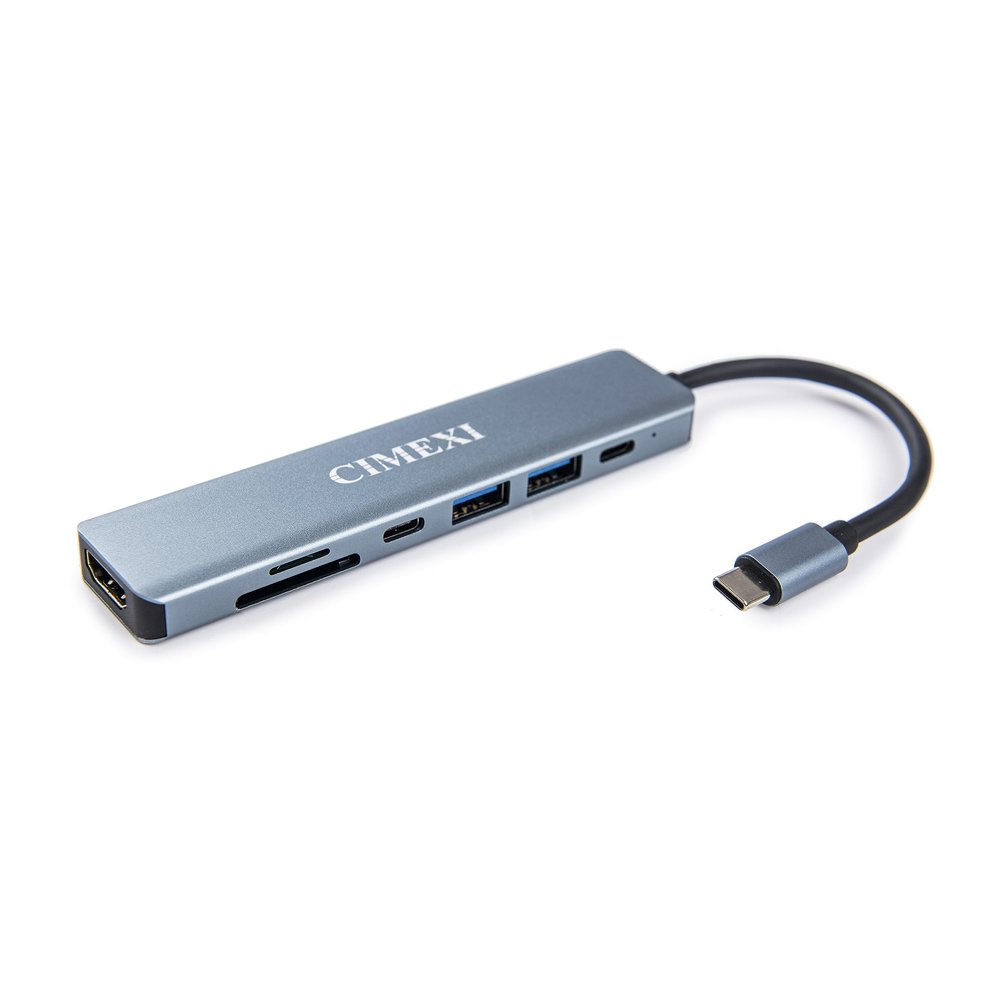 Docking Station USB C 7 En 1 Cimexi Hdmi 4k Usbc Pd 100w