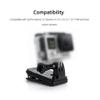 DAGIJIRD Camera Clip Mount Clamp Rotatable Action Camera Backpack Hat Clip Clamp Mount for SJCAM EKEN view 3