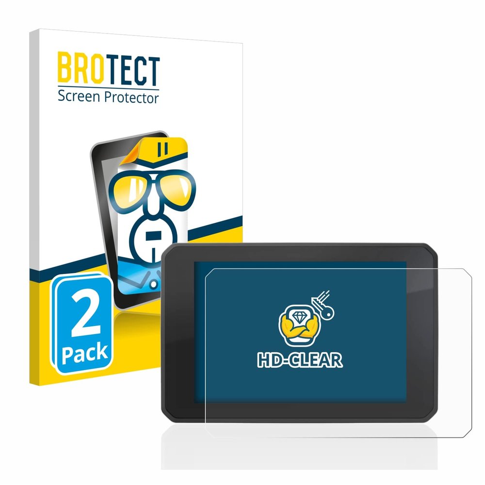 brotect 2-Pack Screen Protector Compatible with FIT-EBIKE Display Comfort - HD-Clear Protection Film