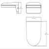 Digital Watchdog - DWC-MTTWM2 - Wall Mount for Mtt Varifocal Lens Camera view 2