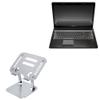 BoxWave Stand and Mount Compatible with Lenovo G570 (15.6 in) - Executive VersaView Laptop Stand, Ergonomic Adjustable Viewing Angle Metallic Riser - Metallic Silver view 1