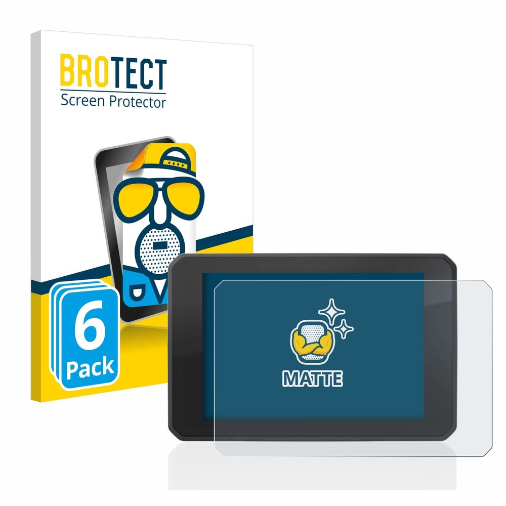 brotect 6-Pack Screen Protector Anti-Glare Compatible with FIT-EBIKE Display Comfort Screen Protector Matte, Anti-Fingerprint Protection Film