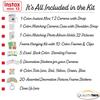 Fujifilm Instax Mini 12 Instant Camera with Case, Decoration Stickers, Frames, Photo Album and More Accessory kit (Clay White) view 3