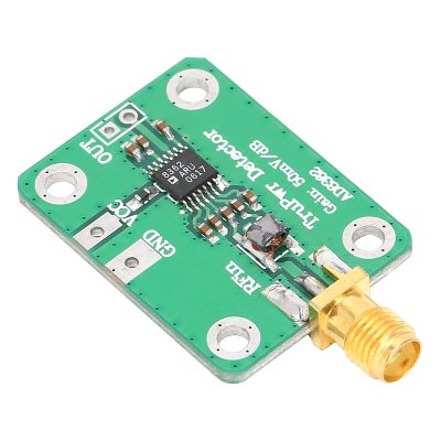 Gemer RF Detector Module, AD8362, 50Hz-3.8GHz, -52dBm to +8dBm, Green, Screw Connector, PCB Mount, 5.656V DC