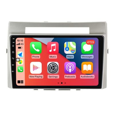 Android 12 Car Stereo Radio for Toyota Verso 2004-2009 with Apple Carplay Android Auto, Bluetooth Hands-Free GPS Navigation WiFi Fm USB, 9'' Touch Screen Car Radio