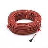 GatherTOOL 20-100Meters 12k 33OHM Silicone Rubber Carbon Fiber Heating Cable 5V-220V Floor Heating Infrared Heating Wire (Color : 50m) view 1