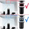 RANDOM Black Brass Bottle P Trap Contemporary Round Bottle P-Trap 1 1/4 with Pop Up Drain Without Overflow Matte Black 83888MBS. view 3