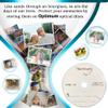 OPTIMUM DVD-R Blank Discs 4.7GB 16X Recordable Disc Branded Logo - 100 Disc (no Container) view 4