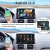 Android Car Stereo for Mercedes Benz C Class W204 S204 2006-2011 Support Wireless Carplay with 9 Touchscreen 2+64G HiFi Autoradio Android Auto WiFi GPS Navigation Radio Backup Camera view 2