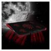 10-17.3 Laptop Cooler Cooling Pad | Ultra Slim Portable 5 Quiet Big Fans 2100RPM with USB Line Built in | Simple and Easy Use Design view 3