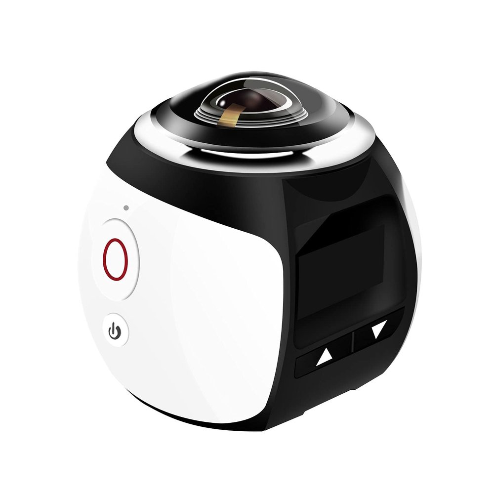 Waterproof Camera 360 Degree Panoramic Camera 16MP WiFi Waterproof Camera 220 Wide Angle Underwate Portable Outdoor Camera