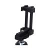 Phone Tripod Portable Webcam Stand Mini Tripod Phone Holder Extendable Tabletop Tripod Desktop Tripod Legs Smartphone/Webcam 360 Rotation Black view 4