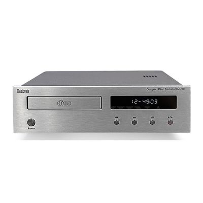 R-012 Pure Music MU20 Professional CD Only Digital Turntable Upgraded Version AES Coaxial Optical Output Ring Transformer (Black)