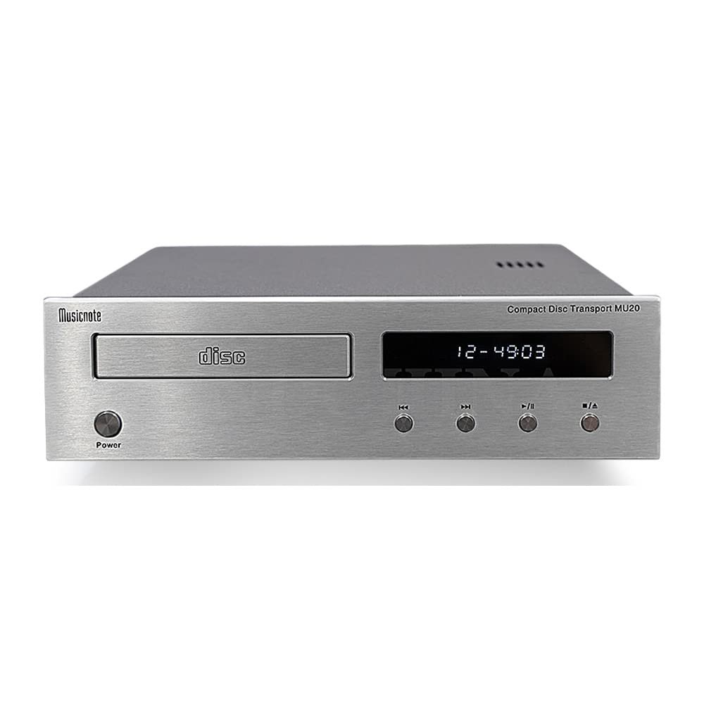 R-012 Pure Music MU20 Professional CD Only Digital Turntable Upgraded Version AES Coaxial Optical Output Ring Transformer (Black)