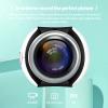 Action Camera Waterproof 360 Degree Panoramic Camera HD Outdoor Live Stream Mini Camera White view 4