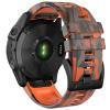 Bandkids 26mm Camo Band Compatible for Garmin Fenix 5X /Fenix 6X /Fenix 7X/Tactix Delta/Fenix 3/3 HR,Soft Waterproof Sport Quickfit Watch Bands for Garmin Fenix 6X Pro/5X Plus view 1