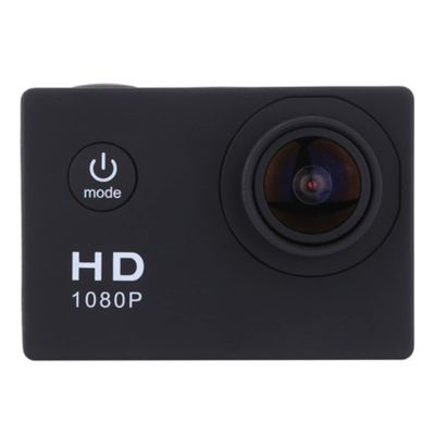 Action Camera Underwater Camera Sport Outdoor Mini Camera Waterproof Cam Screen Action Camera Color Water Resistant Video Surveillance (Bundle : Camera Add 32GB Card Color : Black)