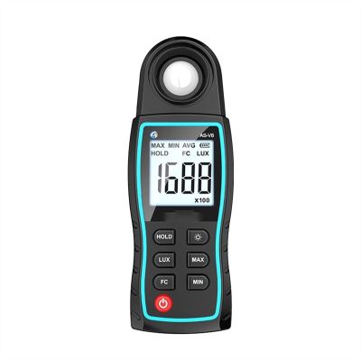 AS-V5 Illuminance Meter High Precision Tester Light Meter Brightness Measuring Instrument Lumu Light Meter (Size : V8 Standard)