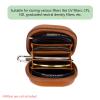 Namolit Filter Pro TANLE Hard Storage Case PU Leather Protective Bag Carrying Punch Dustproof Holds 5 Pieces Up To 82mm Filters For UV CPL ND Density Filters view 3