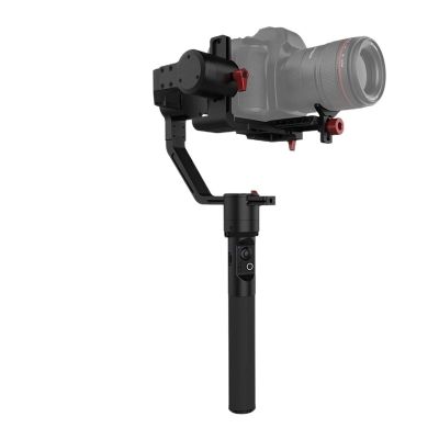 Camera stabilizer SLR Smart Three-axis Stabilizer Selfie Live Video Handheld Anti-Shake Gyroscope for Outdoor Video Recording (Color : Black Model : One-Handed) (Black Two)