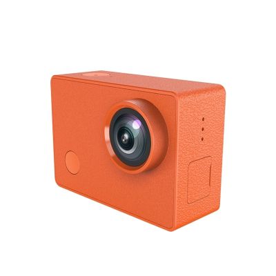 Action Camera 4K Sports Camera Outdoor Waterproof Mini Diving Camera Riding Aerial Rock Climbing (Color : Orange)