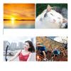 Action Camera 4K Sports Camera Outdoor Waterproof Mini Diving Camera Riding Aerial Rock Climbing (Color : Orange) view 3