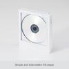 [ km5 ] Rechargeable CD Player with Bluetooth [ Instant Disk Audio CP1 ( Black ) ] Hi-Fi Audio Portable CD Player for Car view 2
