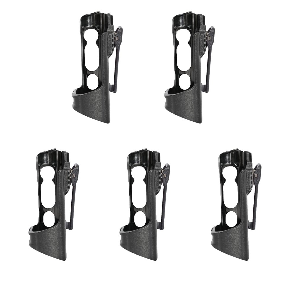 5Pack PMLN5709 PMLN5709A Universal Holster Carry Holder Case with 3" Belt Clip Compatible with APX6000 APX8000 Portable Radio