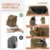 Tuxapo Binocular Harness Chest Pack with Rangefinder Pouch Bino Case for Hunting Hiking Shooting view 3